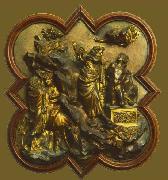 Lorenzo Ghiberti Sacrifice of Isaac Sweden oil painting artist